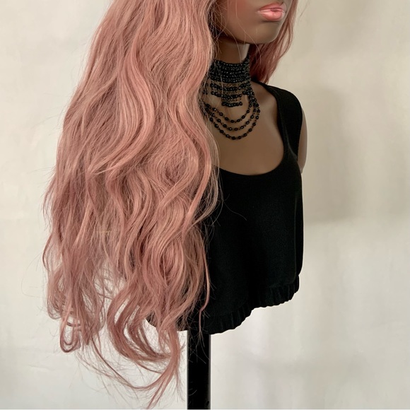 Gorgeous 24” Berry Light 13x2.5 Lace Front Premium Fiber Wig - Picture 10 of 16